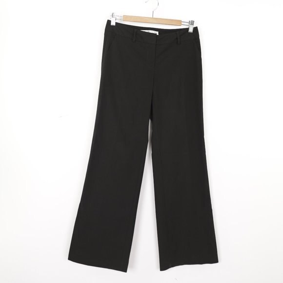 Trina Turk Black Wide Leg Trousers Work Formal size 2 - Picture 2 of 11